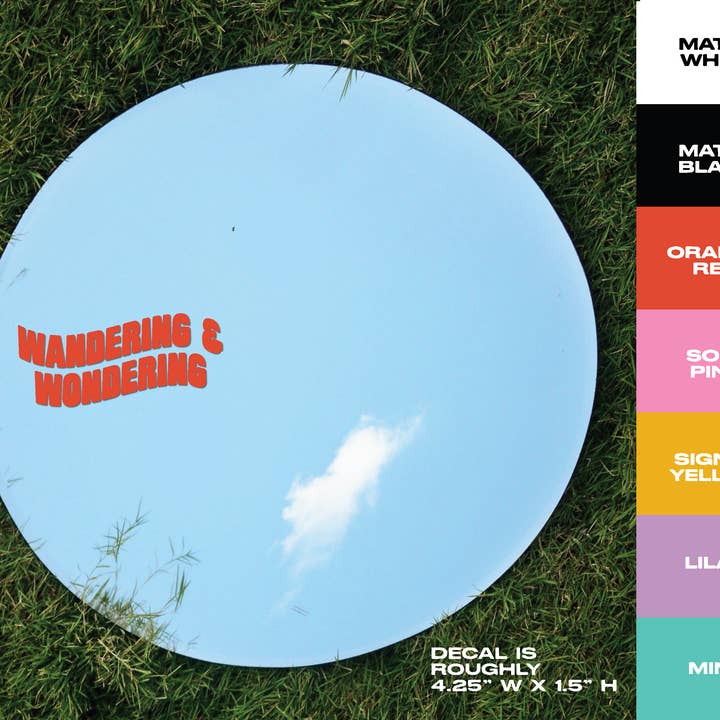 Mixtape Paper Co. - Wholesale Wall Decal/Stickers - MIXTAPE MANTRAS - vinyl transfer decals - simple sayings5