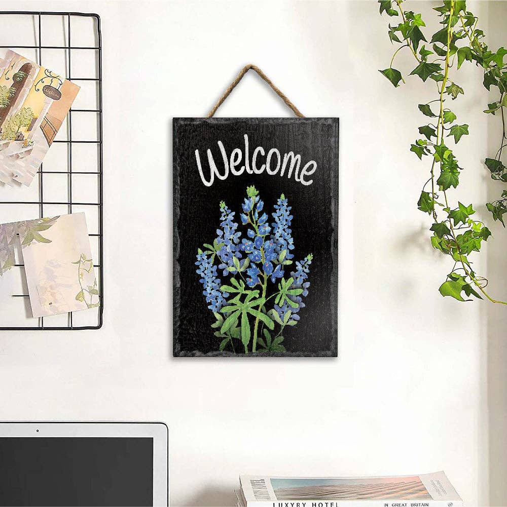 ST Creations - Vente Pancarte - Bienvenue chez Bluebonnet - Slate Impressions5