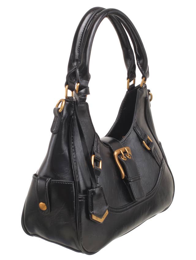 Bessie London – wholesale Axelremsväska – Dam – VINTAGE SPÄNNE UNDERARMSVÄSKA0