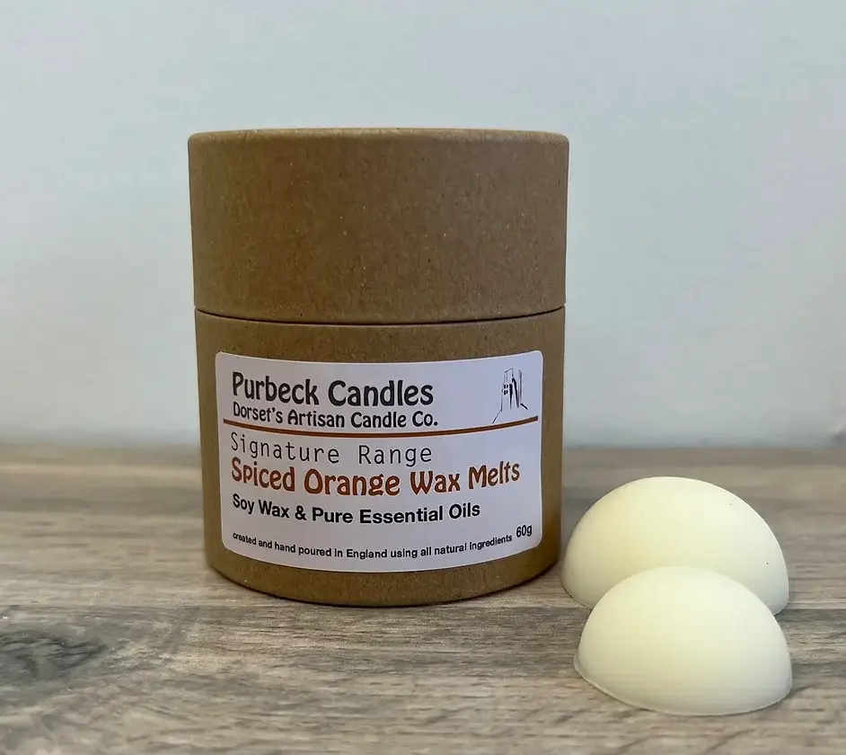 Purbeck Candles – wholesale Wax melt – Signature Range Wax Melts - Spiced Orange0
