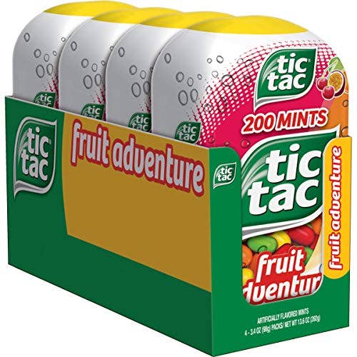 Shop The King - Wholesale Mints - Tic Tac Tac Bottle Frt 200pc 4 Per Box0