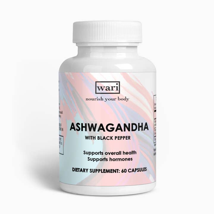 Capsules d'Ashwagandha pour la vente par Wari Superfoods