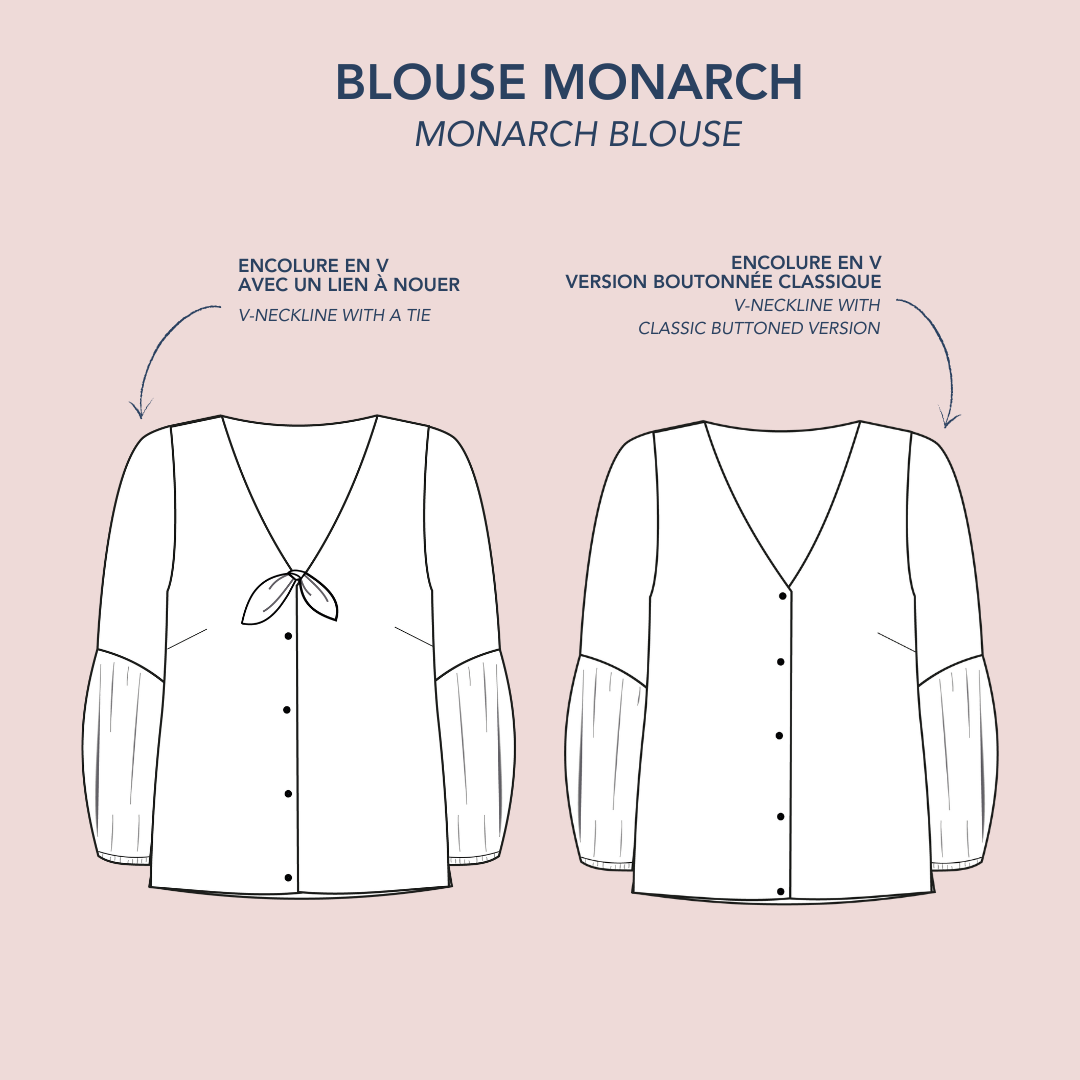 Lise Tailor - Wholesale Pants - Women's - Sewing pattern - Monarch - sold individually12