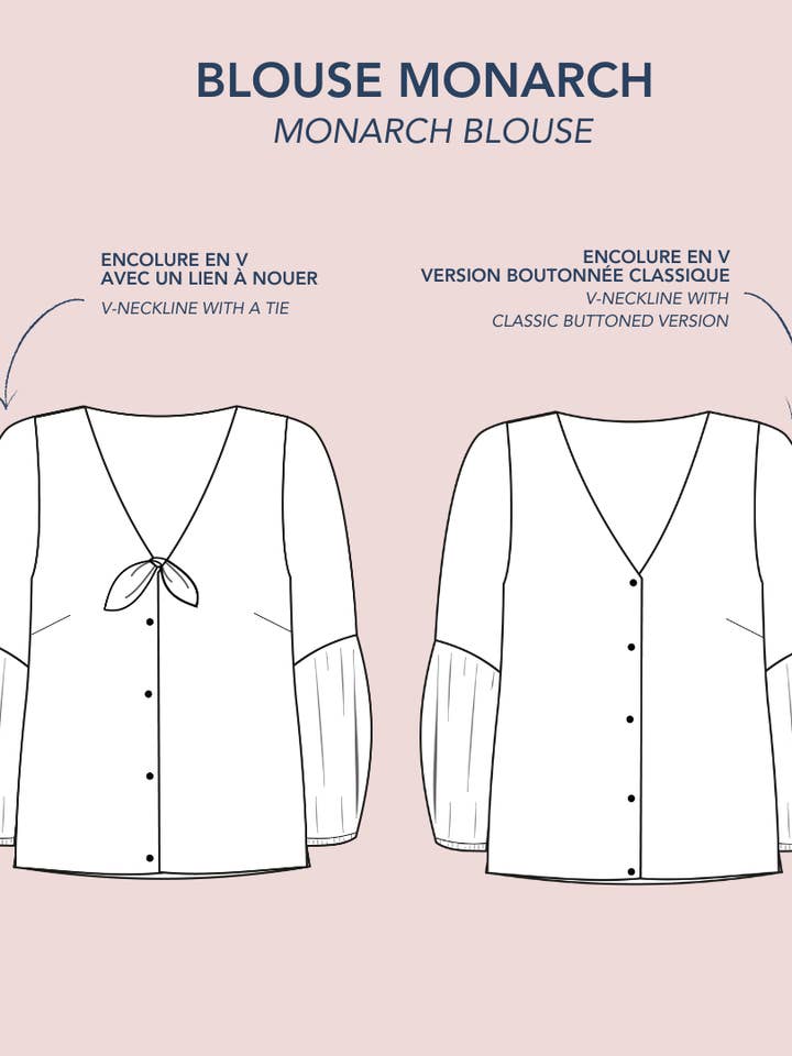 Lise Tailor - Wholesale Pants - Women's - Sewing pattern - Monarch - sold individually - PREORDER2