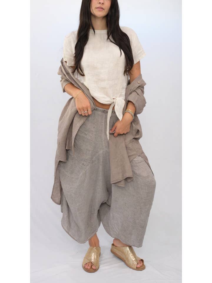 Merci Marie - Wholesale Pants - Women's - Linen Parachute Pants19