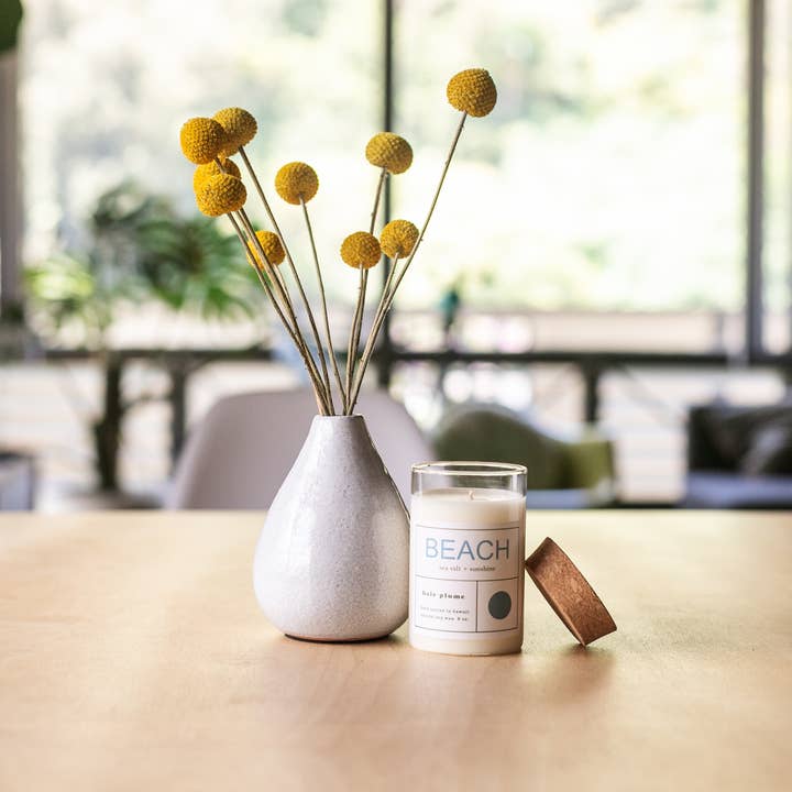 Hale Plume - Wholesale Jar/Filled Candle - BEACH Candle