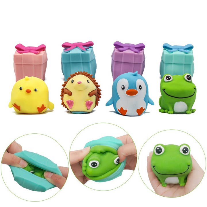 JSBlueRidge Toys - Venta al por mayor Juguete blando - Niños y bebés - Juguetes antiestrés elásticos y apretables de animales para niños