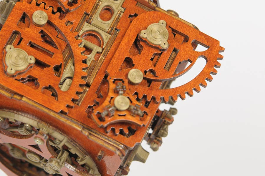 NKD Puzzle - Venta al por mayor Kit de manualidades - El famoso rompecabezas steampunk de boxeo en el kit « MECANIGMA »23