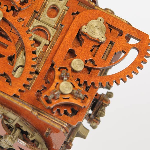 NKD Puzzle - Venta al por mayor Kit de manualidades - El famoso rompecabezas steampunk de boxeo en el kit « MECANIGMA »23