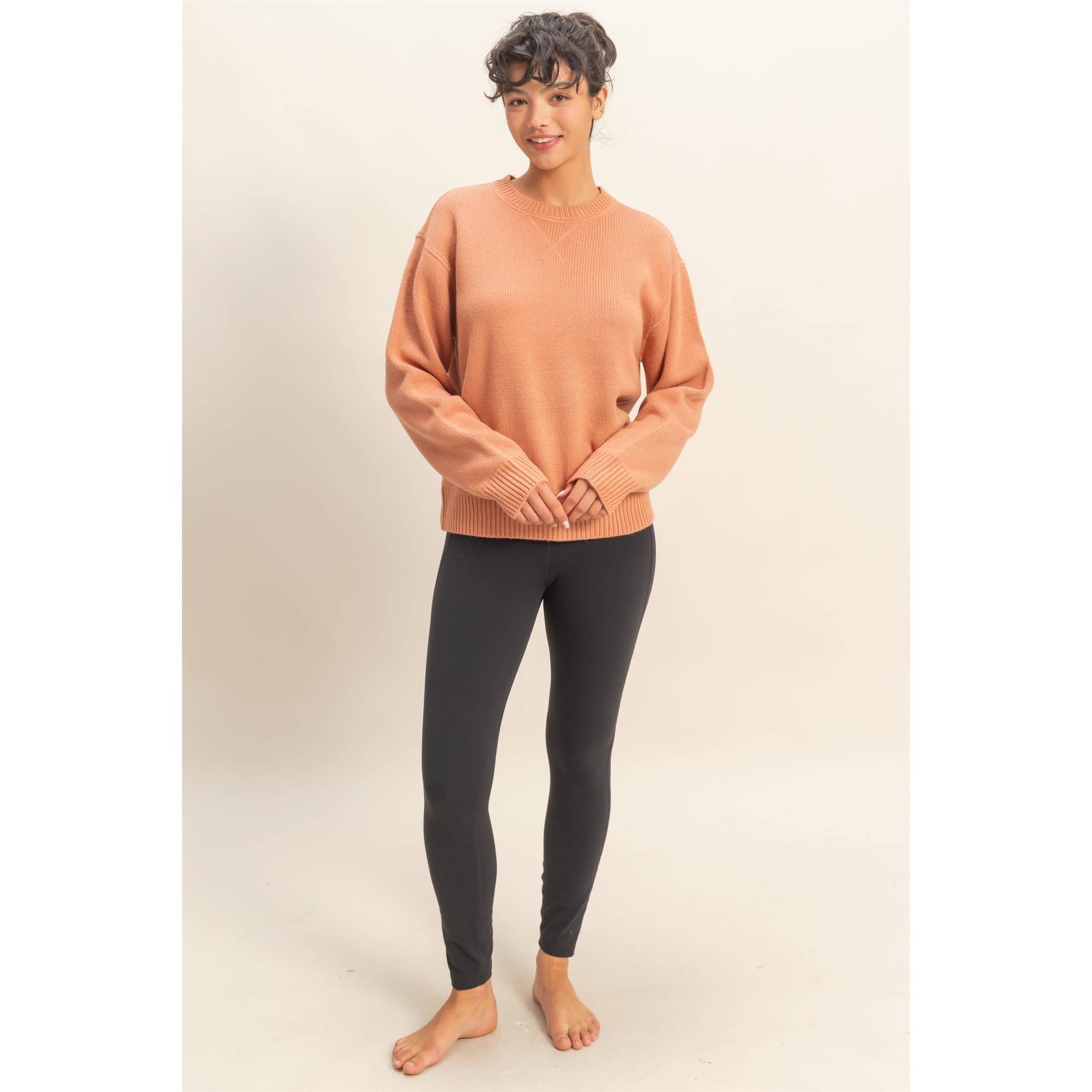 HYFVE - Wholesale Knit Sweater - Women's - Crew Neck Sweater13