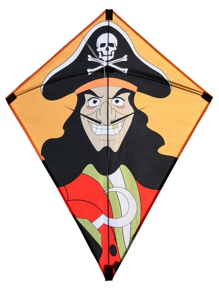 26" Pirate Pete Diamond Kite for wholesale by Skydog Kites LLC