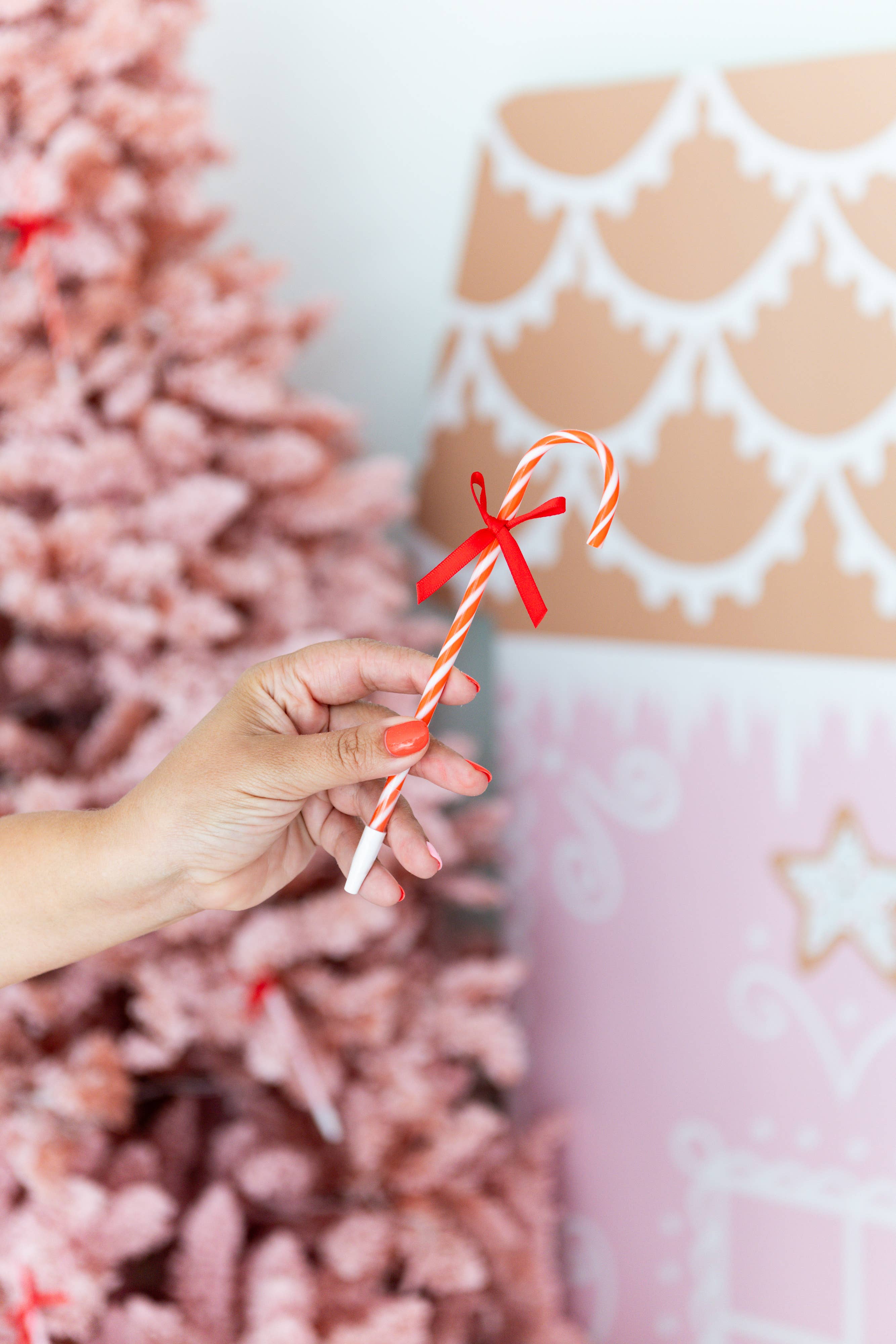 Jollity & Co. + Daydream Society - Wholesale Pen - Candy Cane Pens- Case Pack of 243