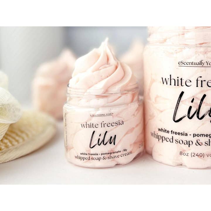 eScentually Yours - Wholesale Body Scrub/Exfoliant - Foaming Sugar Scrub 2 oz Travel Size - Custom Labeling1