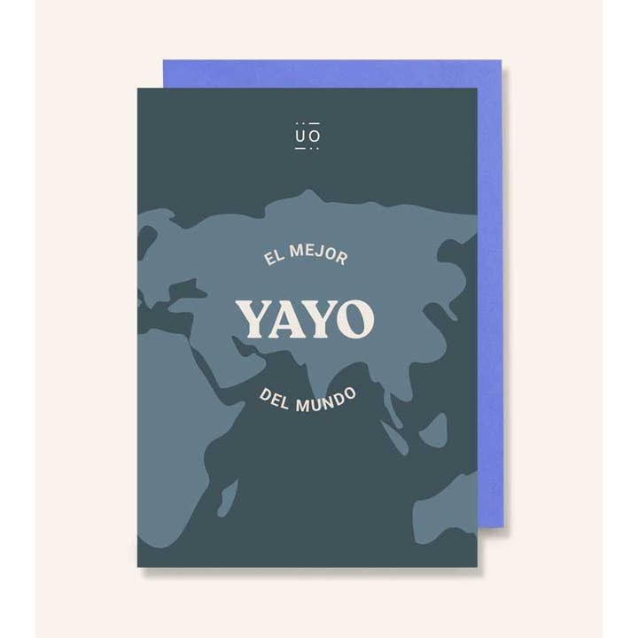 UO - Wholesale Ansichtkaart - Ansichtkaart „De beste Yayo ter wereld”