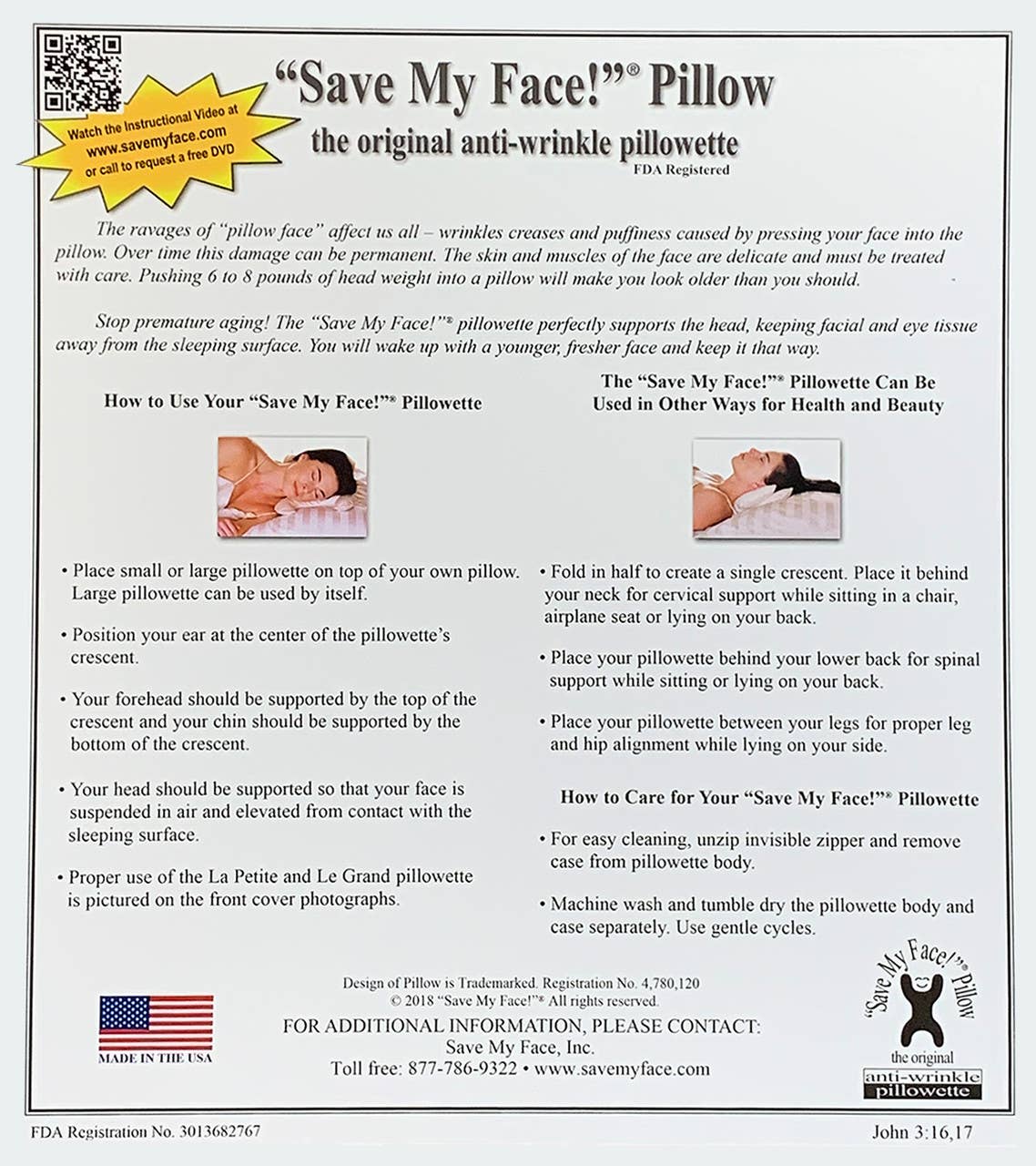 "Save My Face!" ® Pillow - Vente Oreillers - Le Grand Oreiller en Soie4