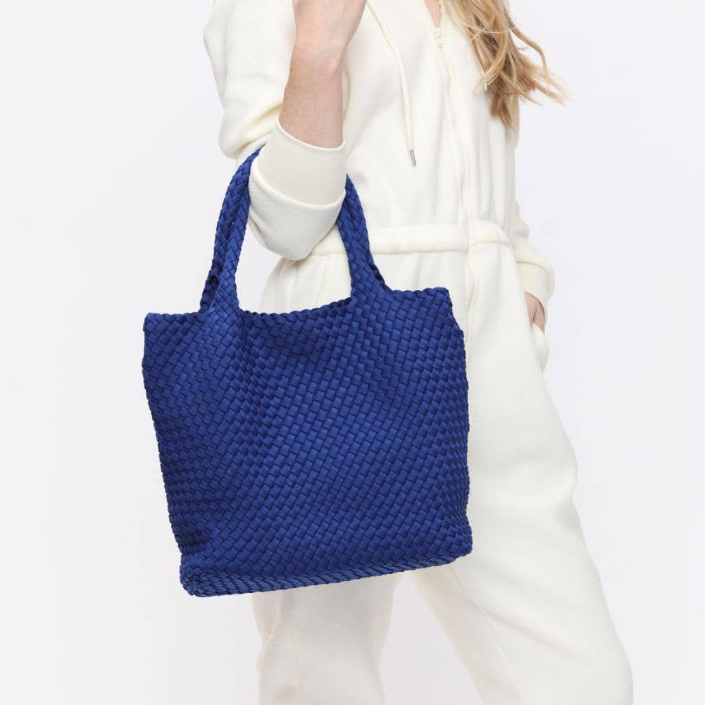 Sol and Selene - Vendita all'ingrosso Borsa tote - Donna - Borsa Media in Neoprene Intrecciato "Sky's The Limit"54