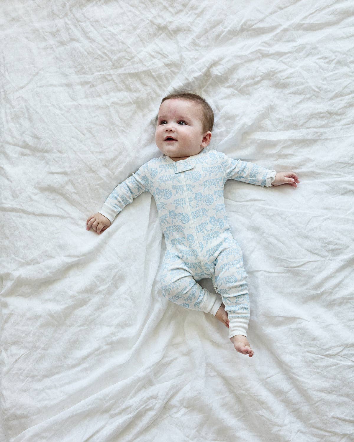 Lewis - Wholesale Sleepsuit - Baby - Zip Sleeper - Tiger | Sky2