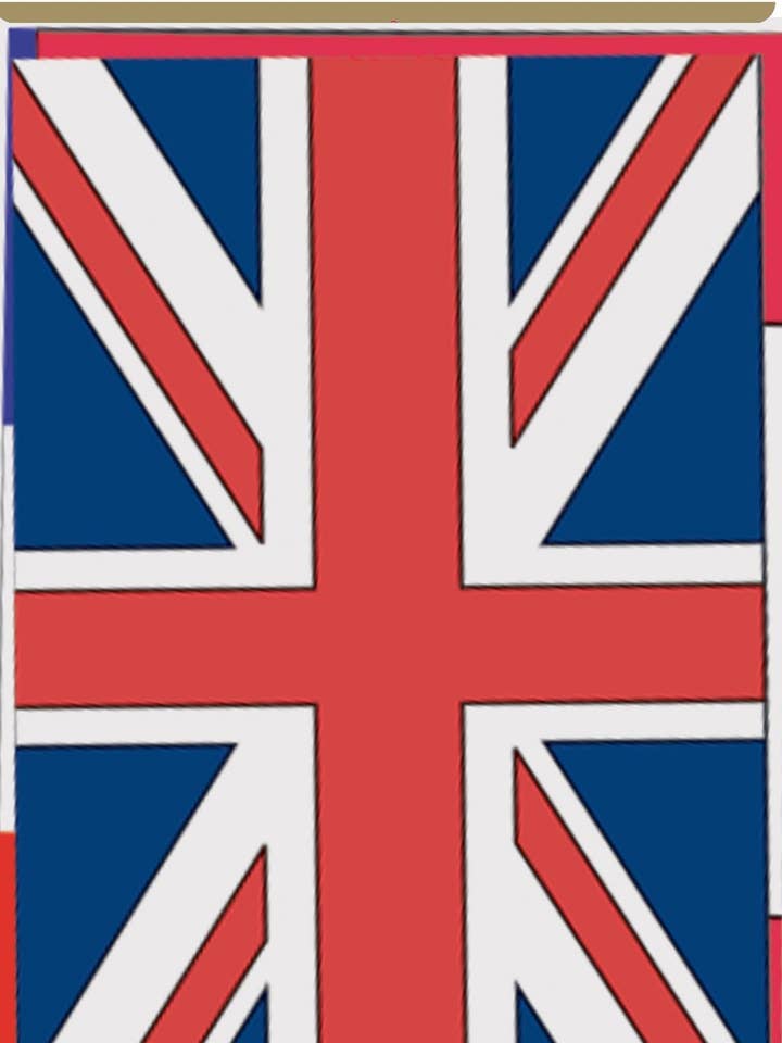 Girlande Stoff Verbündete Flaggen - 10 M für den Großhandel von P'tit Clown