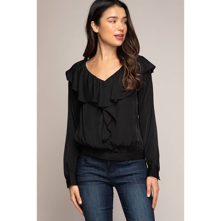 Ruffled Neck for wholesale by Naked Zebra Rack