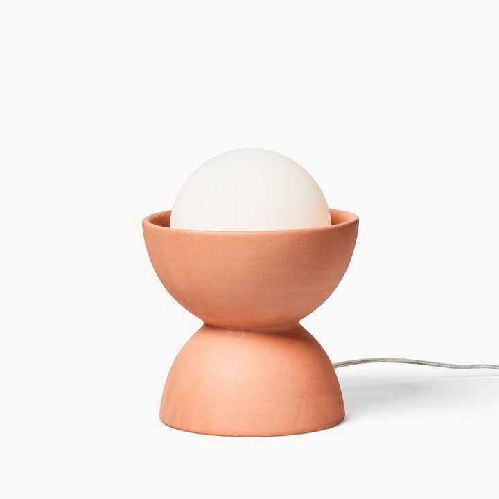 Franca - Wholesale Accent/Desk Lamp - Stacked Table Lights - Terracotta0