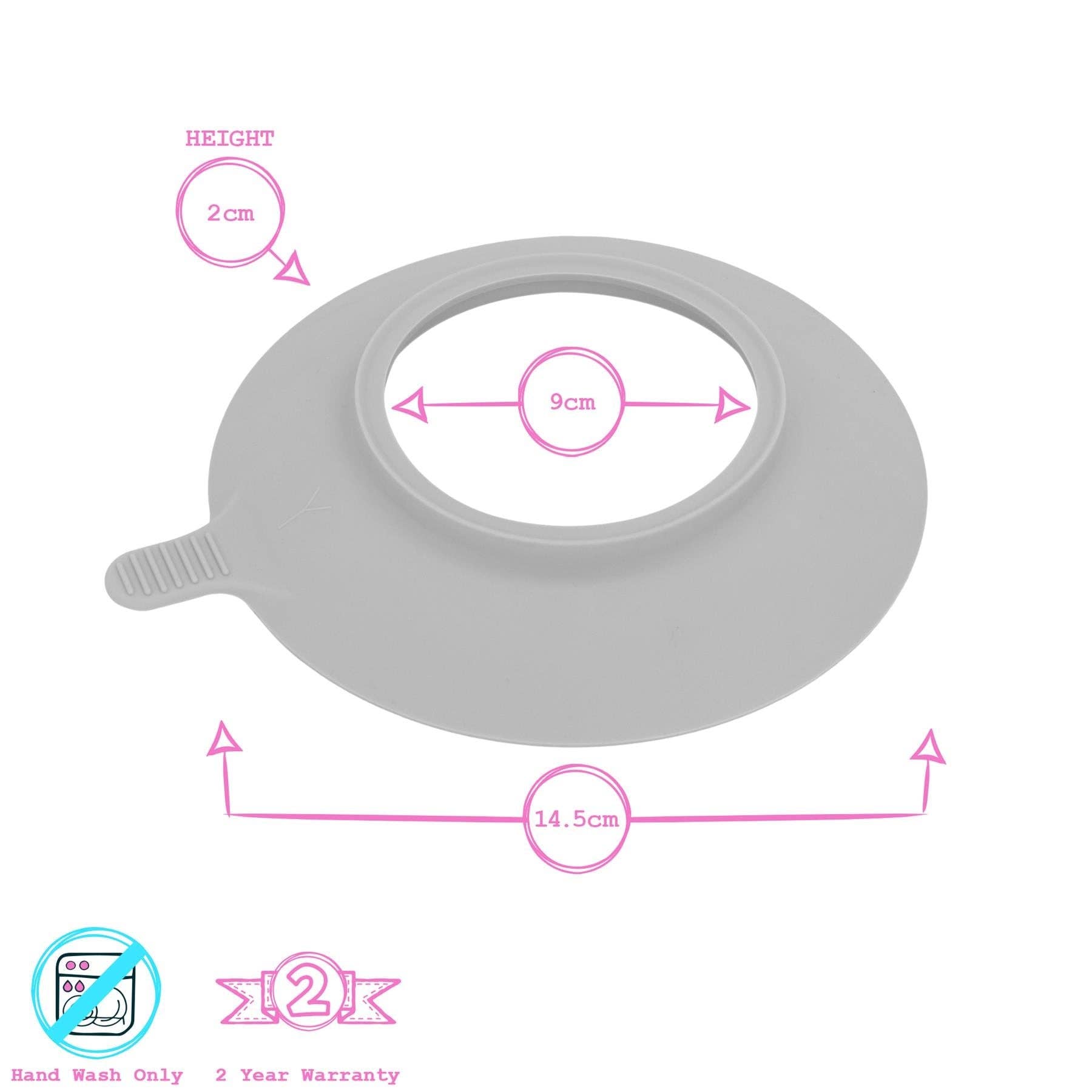 Rinkit Ltd – Prato - Crianças e bebés por atacado – Prato Infantil de Bambu com Ventosa - Tiny Dining16
