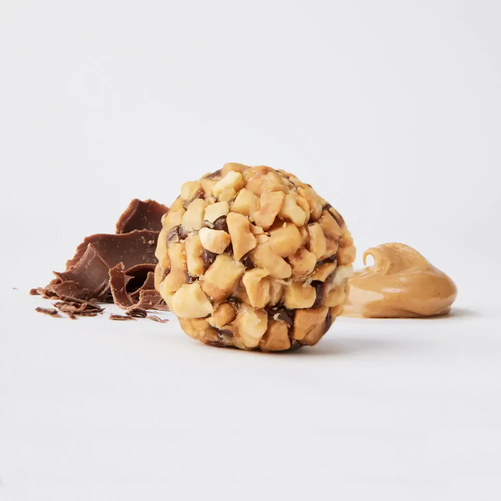 The GFB – wholesale Snacksbar – GFB: Mörk choklad Jordnötssmör Protein Bites8