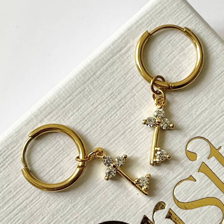 Pendientes llave para venta al por mayor de Orisit