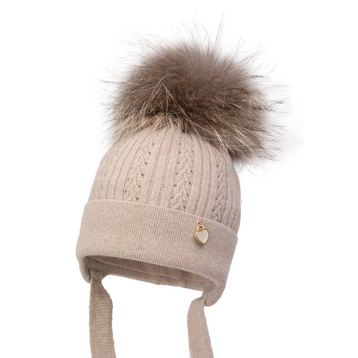 JAMIKS KIDS FASHION Sp. z o.o. Sp.k. - Wholesale Beanie - Kids - Girls’ Winter Hat with Pom-Pom Korina
1