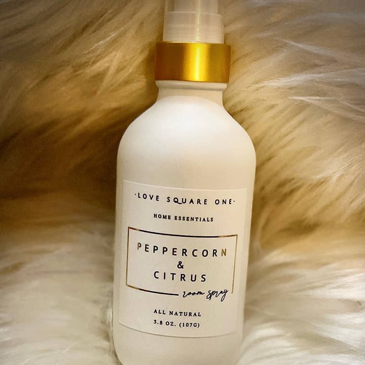 Peppercorn & Citrus Room Spray for wholesale by Love Square One