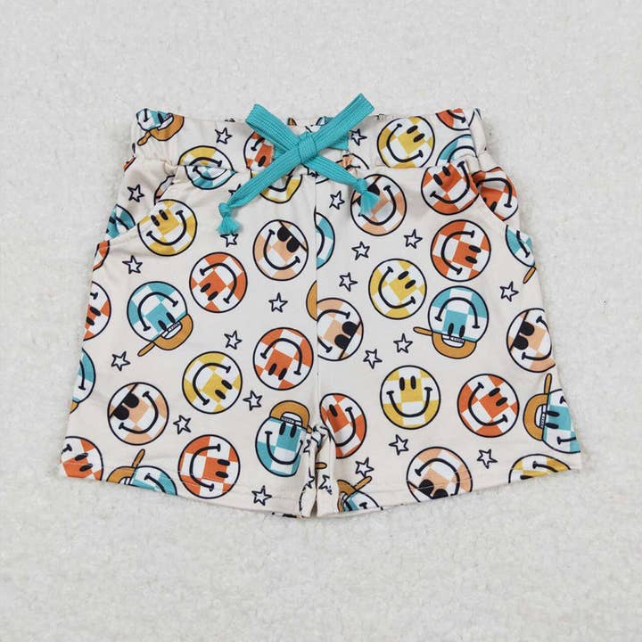 Chapeaux Summer Smile Bottom Shorts pour bébés garçons pour la vente par Aier Wholesale