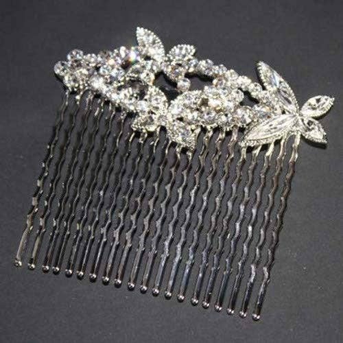 Dalfiya – wholesale Hårnålar – Butterfly bröllop hår kam av SNK2