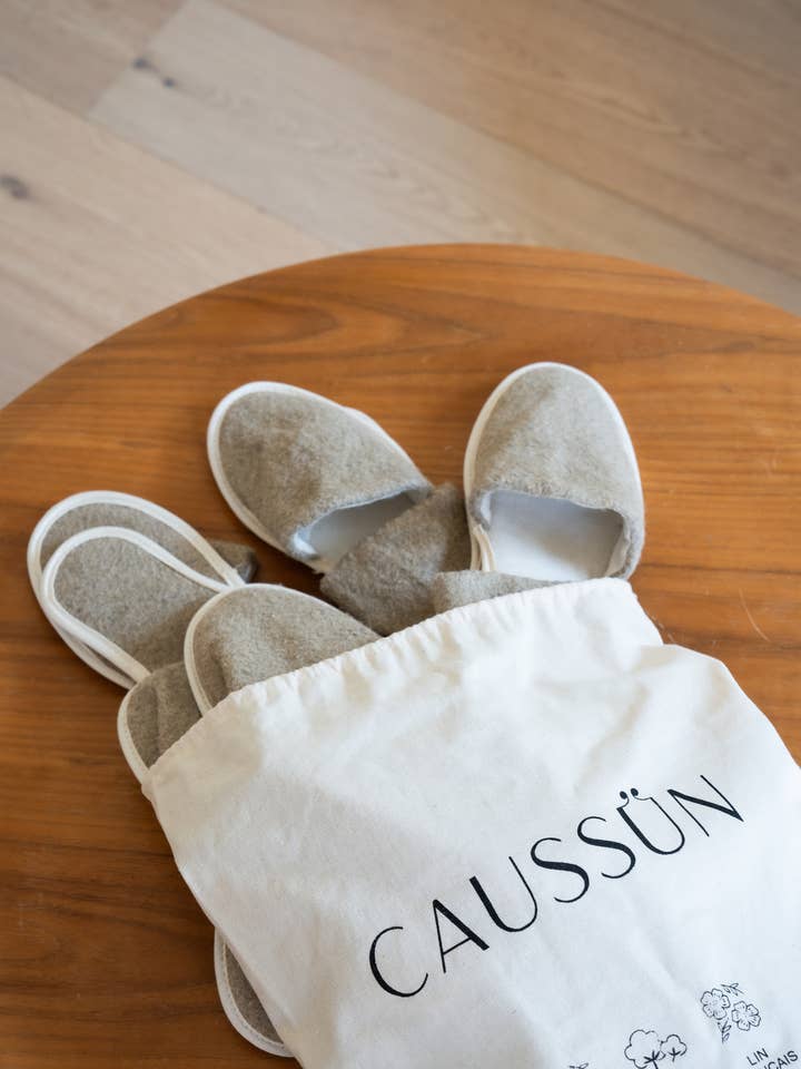 Caussün - Wholesale Slippers - Unisex - Slippers - The Guest Pack in Linen1