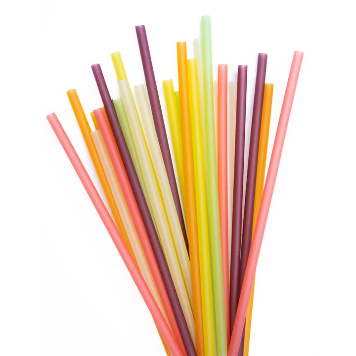 Corn Next - Wholesale Drinking Straw - Corn Next Straws Flavor Mix Pack 7.75" - 6mm