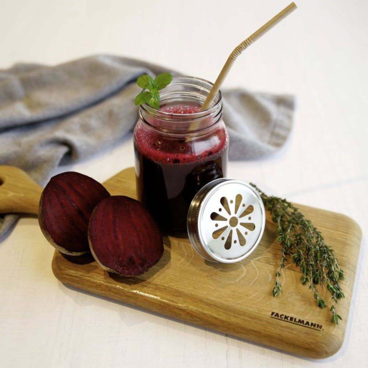 Fackelmann - Wholesale Drinking Straw - Pack of 120 flexible paper straws 23 cm Eco Friendly3