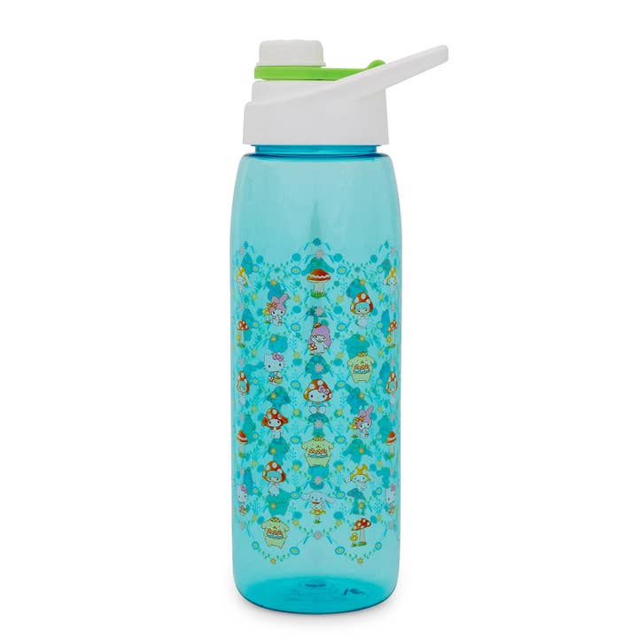 Sanrio Hello Kitty and Friends Mushroom Crew Water Bottle | Holds 28 Ounces for wholesale by Toynk