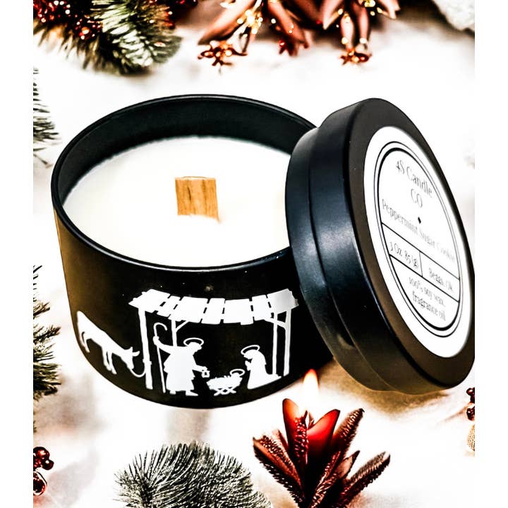 Christmas Candle Nativity Scene for wholesale by 4S Candle Co