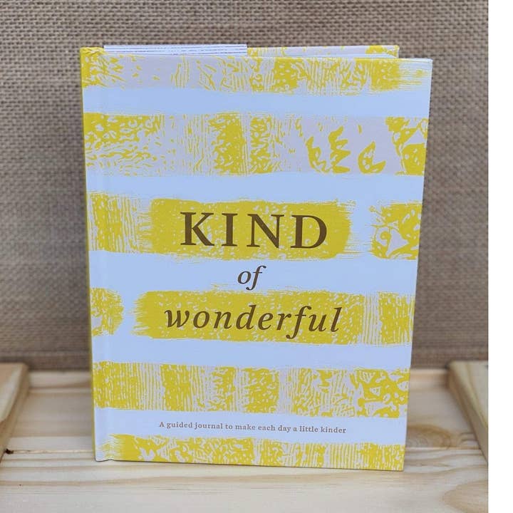 Guided Journal – Kind Of Wonderful for wholesale by Scrubba Body