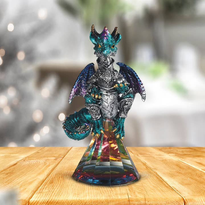 FC Design - Wholesale Decorative Figurine - 4.75"H Blue Dragon Figurine Home Decor Gifts