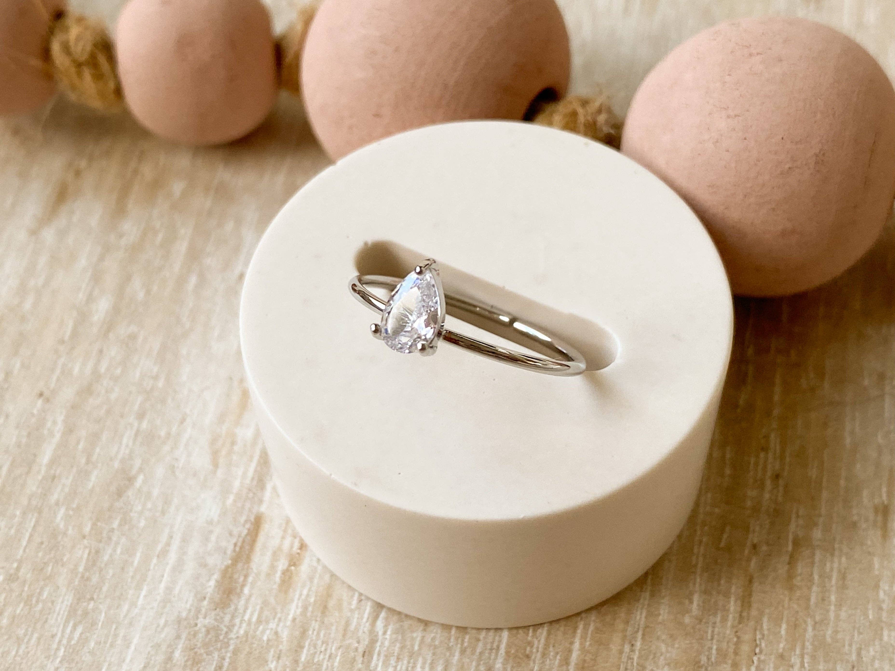 Agaveh girl - Vente Solitaire - Solitaire à la poire4