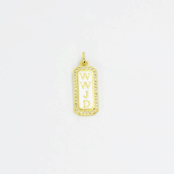 Ciondolo WWJD per la vendita all'ingrosso da parte di Treasure Jewels Inc.