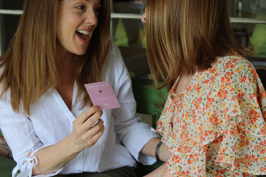 Lucky Feather - Vente Colliers à pendentif - Collier pour maman - Tu es la maman ours ultime - Argent3