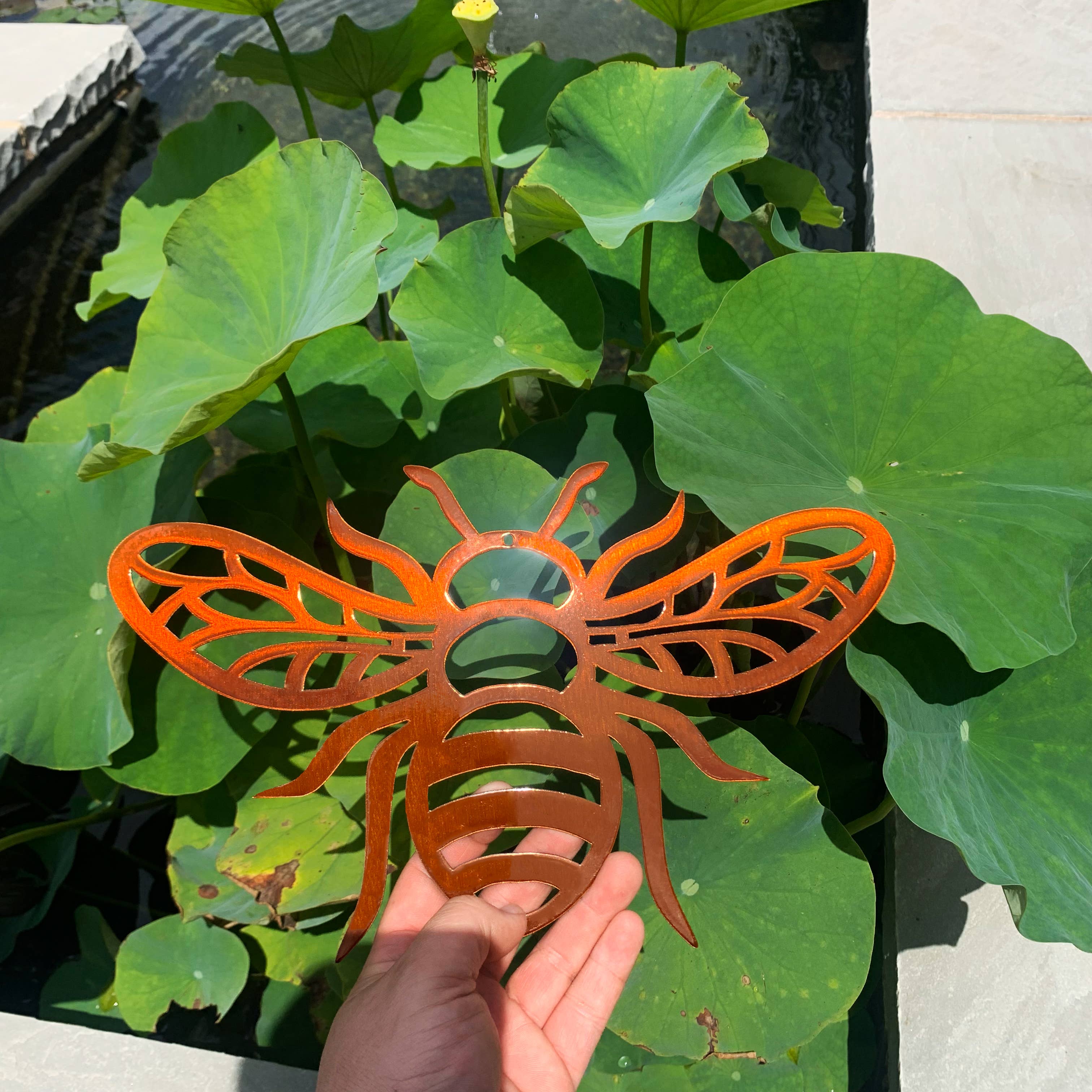 Riverside Designs - Wholesale Wall Accent - Honey Bee Metal Wall Art | Indoor & Outdoor Home Décor8