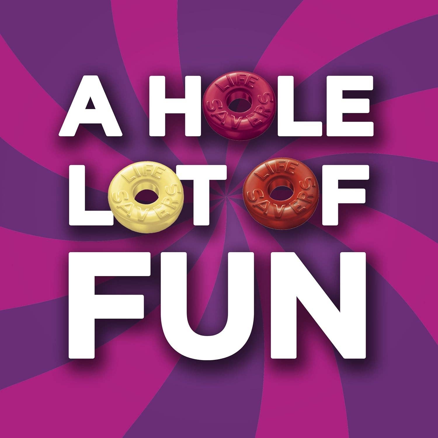 Snacky Candy – wholesale Gummy – Lifesavers gummy Wild Berry Share Size 4.2 oz 15 count2