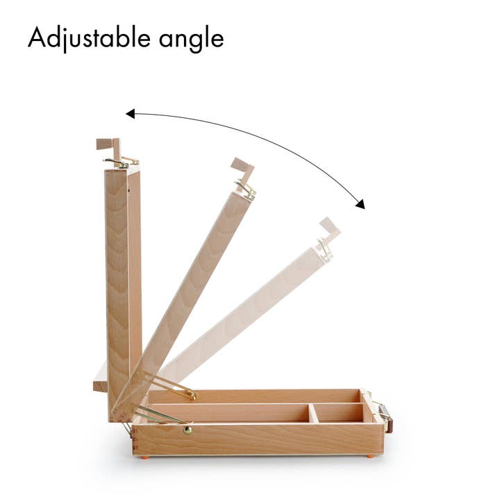 Artify - Wholesale Easel - ARTIFY Adjustable Beechwood Tabletop Painting Easel3