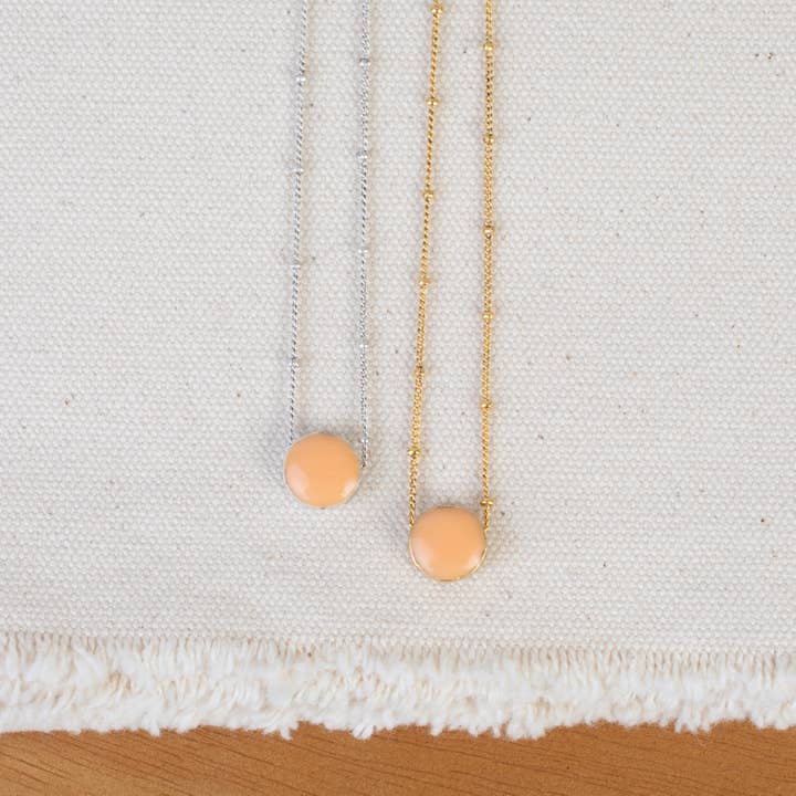 Bel Kai - Wholesale Pendant/Charm Necklace - The Color Satellite Necklace Gold or Silver *Customizable