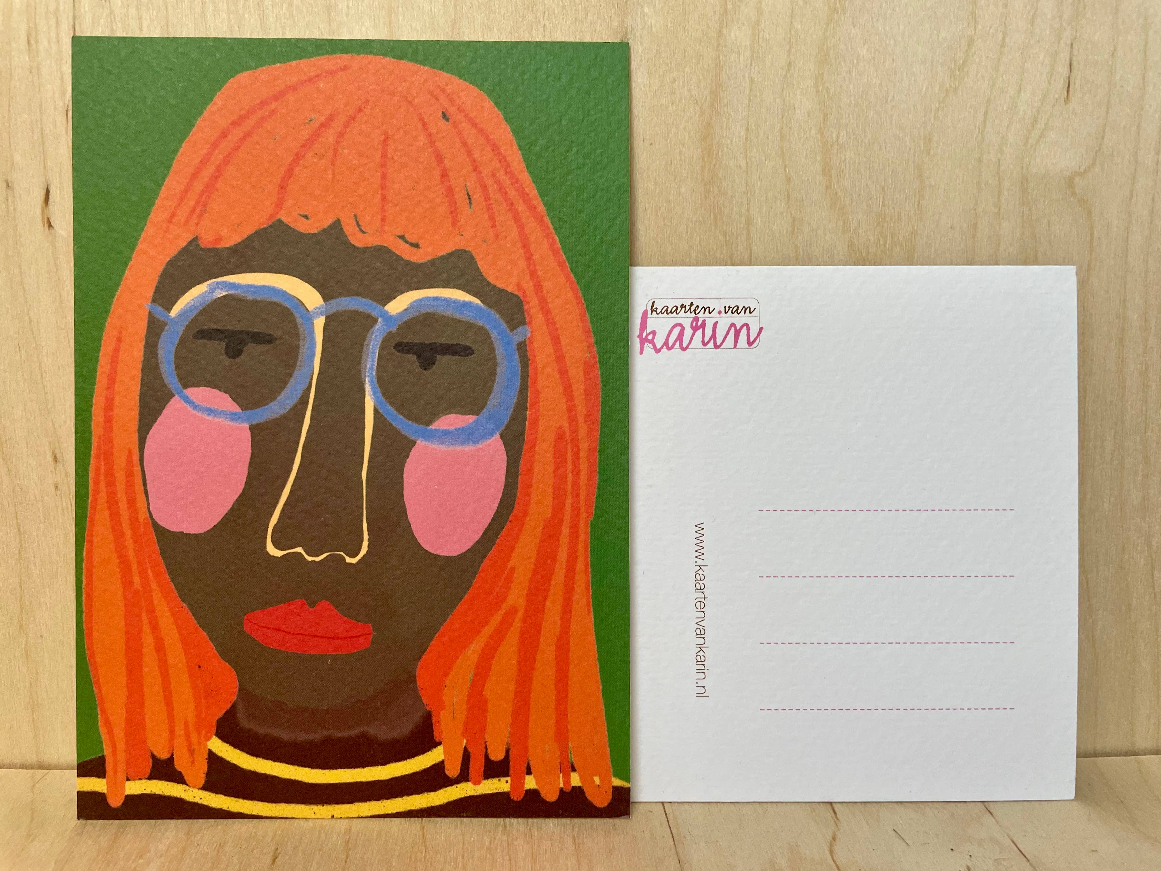 Kaarten van Karin - Wholesale Postcard - Postcard face0