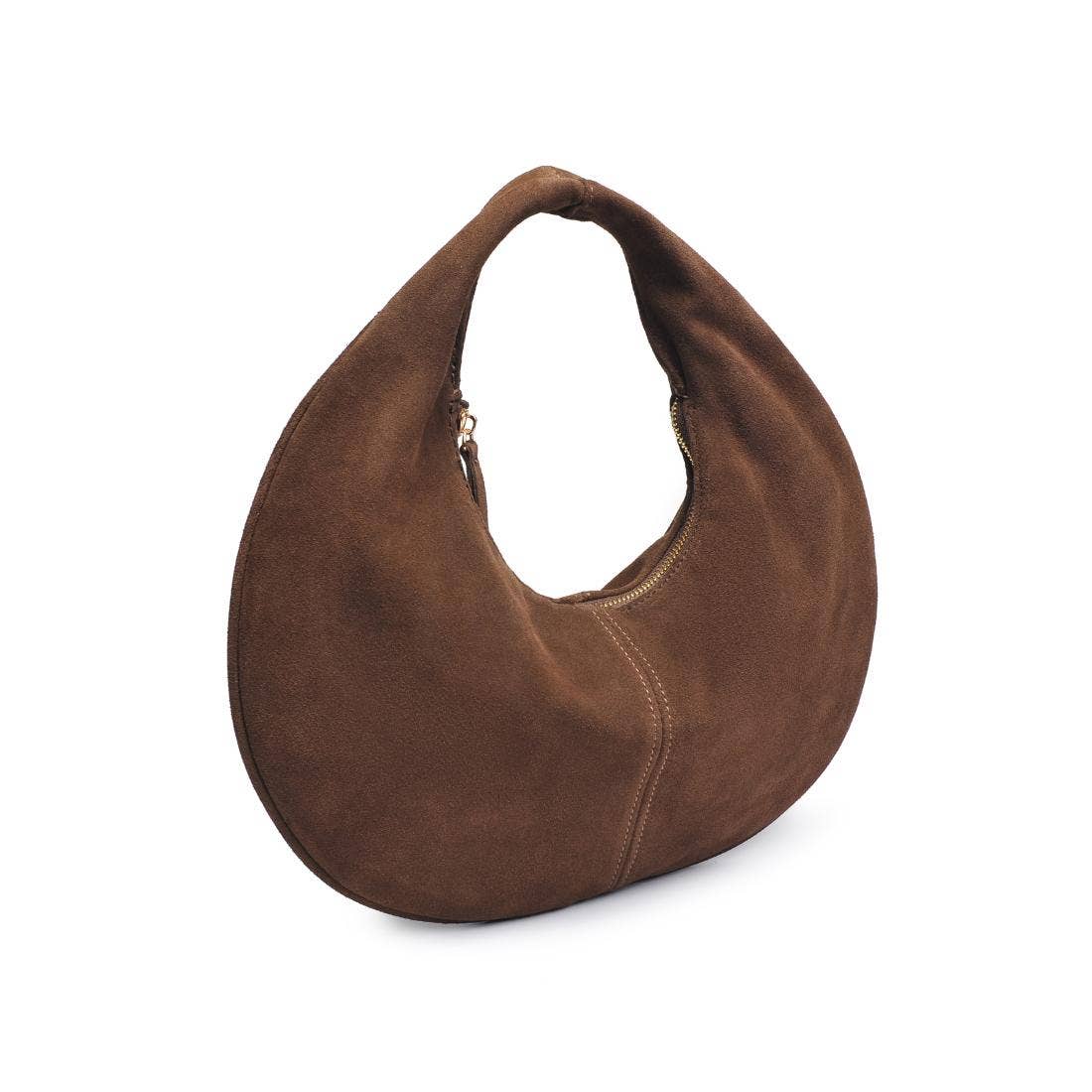 Moda Luxe - Wholesale Shoulder Bag - Women's - Farrah Genuine Suede Leather Hobo21