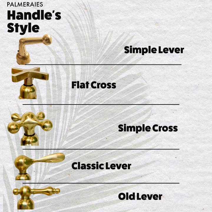 Palmeraies - Wholesale Bathroom Accessory Set - Unlacquered Brass Bathroom Faucet With Rough in Valve3