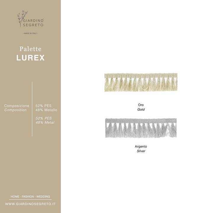 Giardino Segreto - Wholesale Placemat - LUREX round placemat underplate in pure linen5