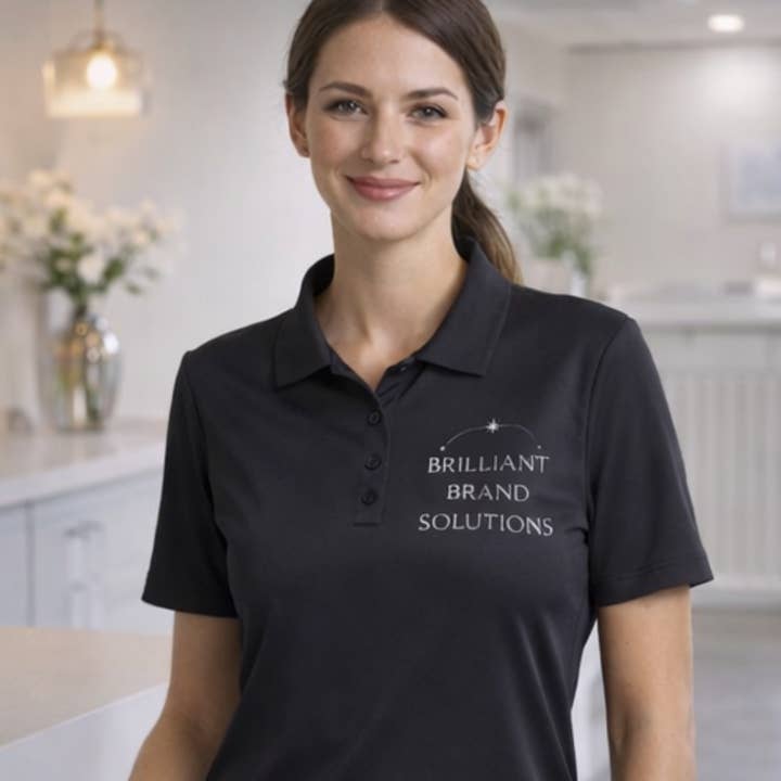 Women’s Oxford Polo Shirt - Embroidered for wholesale by Stollen Moments Wholesale